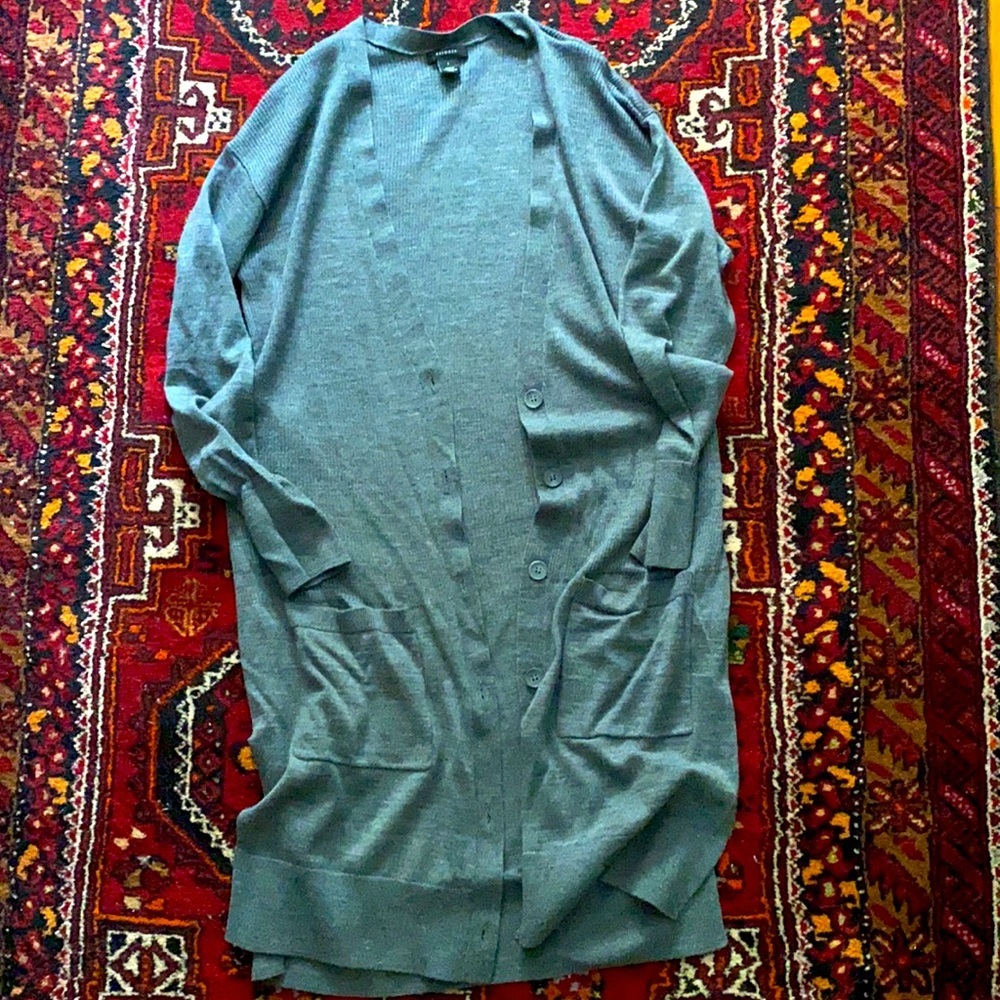 Halogen Long Tailored Cardigan